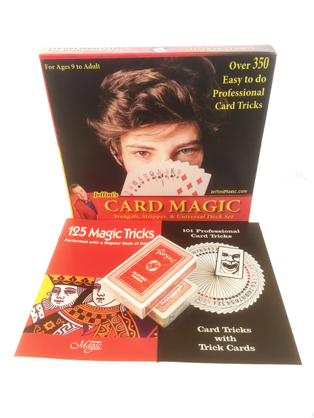 Svengali Book and Svengali Cards Bundle Easy Card Trick Bundle For Kids & Adults 